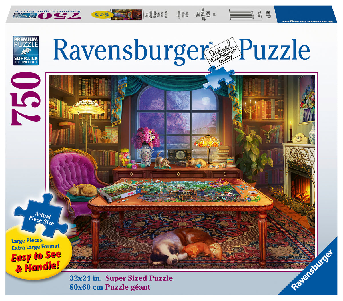 Ravensburger 750pc Jigsaw Puzzle Puzzlers Place Large Format