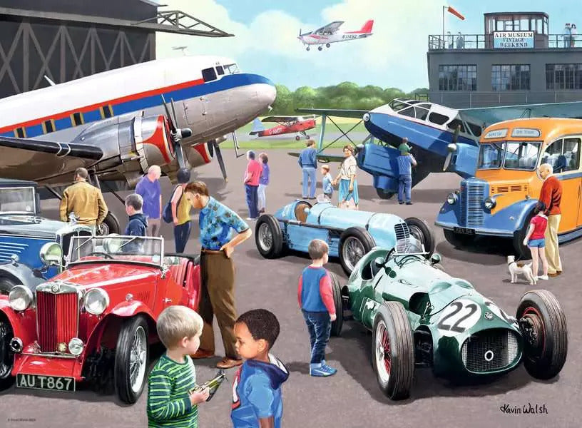 Ravensburger 4x500pc Jigsaw Puzzle Happy Days 7 Favorite Pastimes