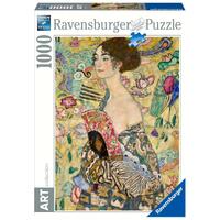 Ravensburger 1000pc Jigsaw Puzzle Lady With A Fan