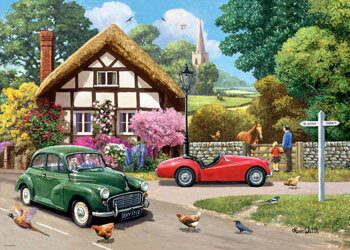 Ravensburger 1000pc Jigsaw Puzzle Leisure Days No.9 A Country Drive
