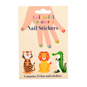 Rex London Nail Stickers Colourful Creatures