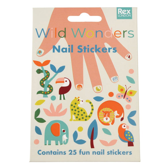 Rex London Nail Stickers Wild Wonders