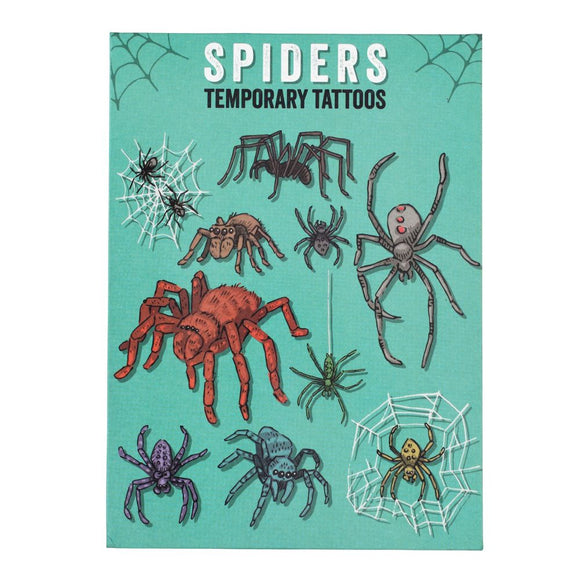 Rex London Temporary Tattoos Spiders