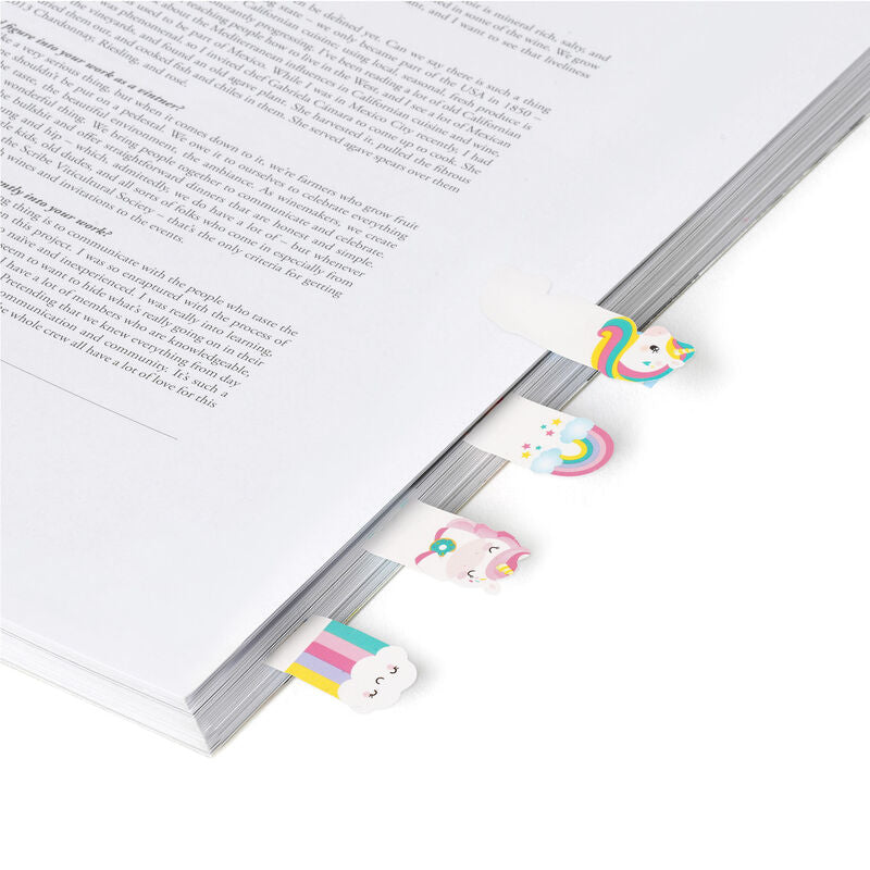 Legami Keep In Mind Adhesive Page Markers Unicorn