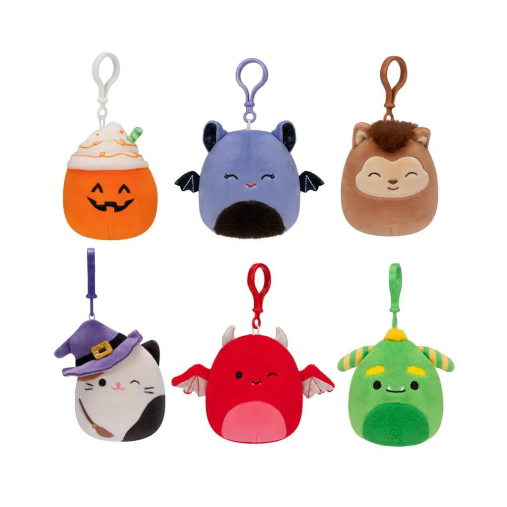 Squishmallow Clip On Plush 3.5inch 2024 Halloween Assortment