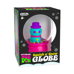 NeeDoh Christmas Snow Globe