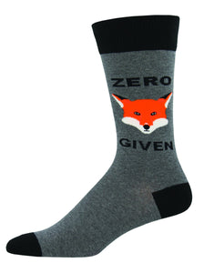 Socksmith Mens Socks Zero Fox Given