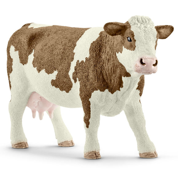 Schleich Cow Figurine Simmental Cow