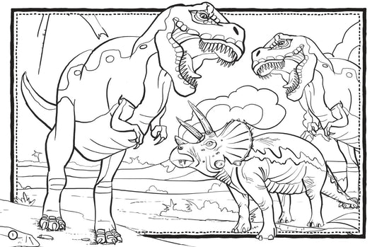 Dinosaurs Mega Activity Pad