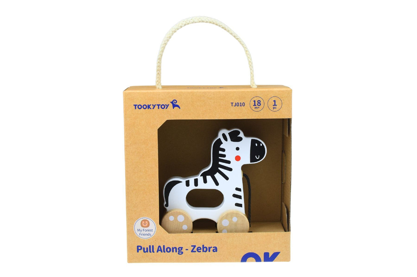 My Forest Friends Pull Along Zebra