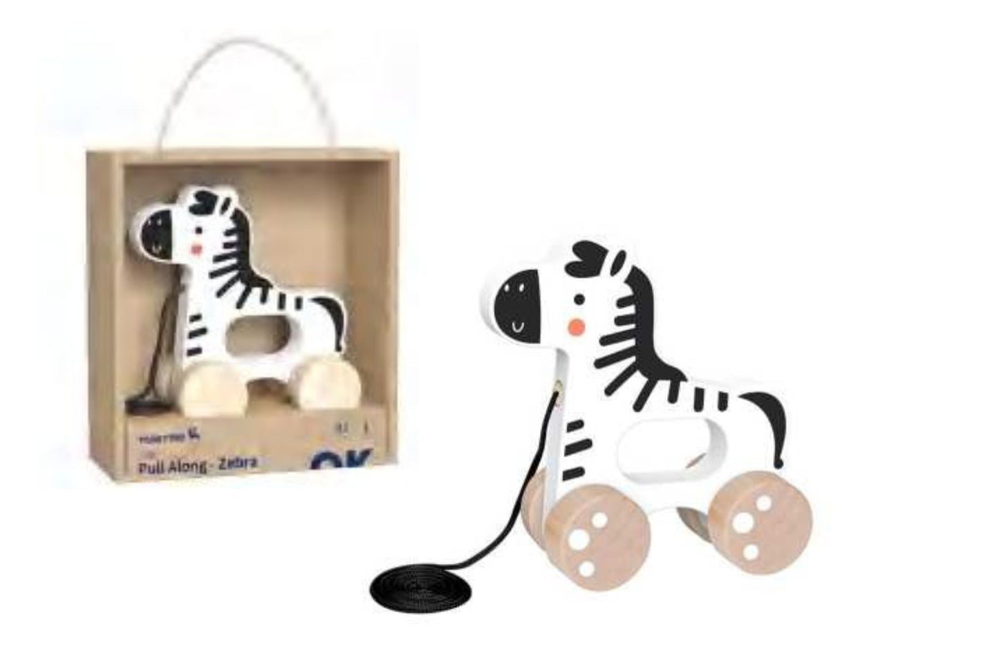 My Forest Friends Pull Along Zebra
