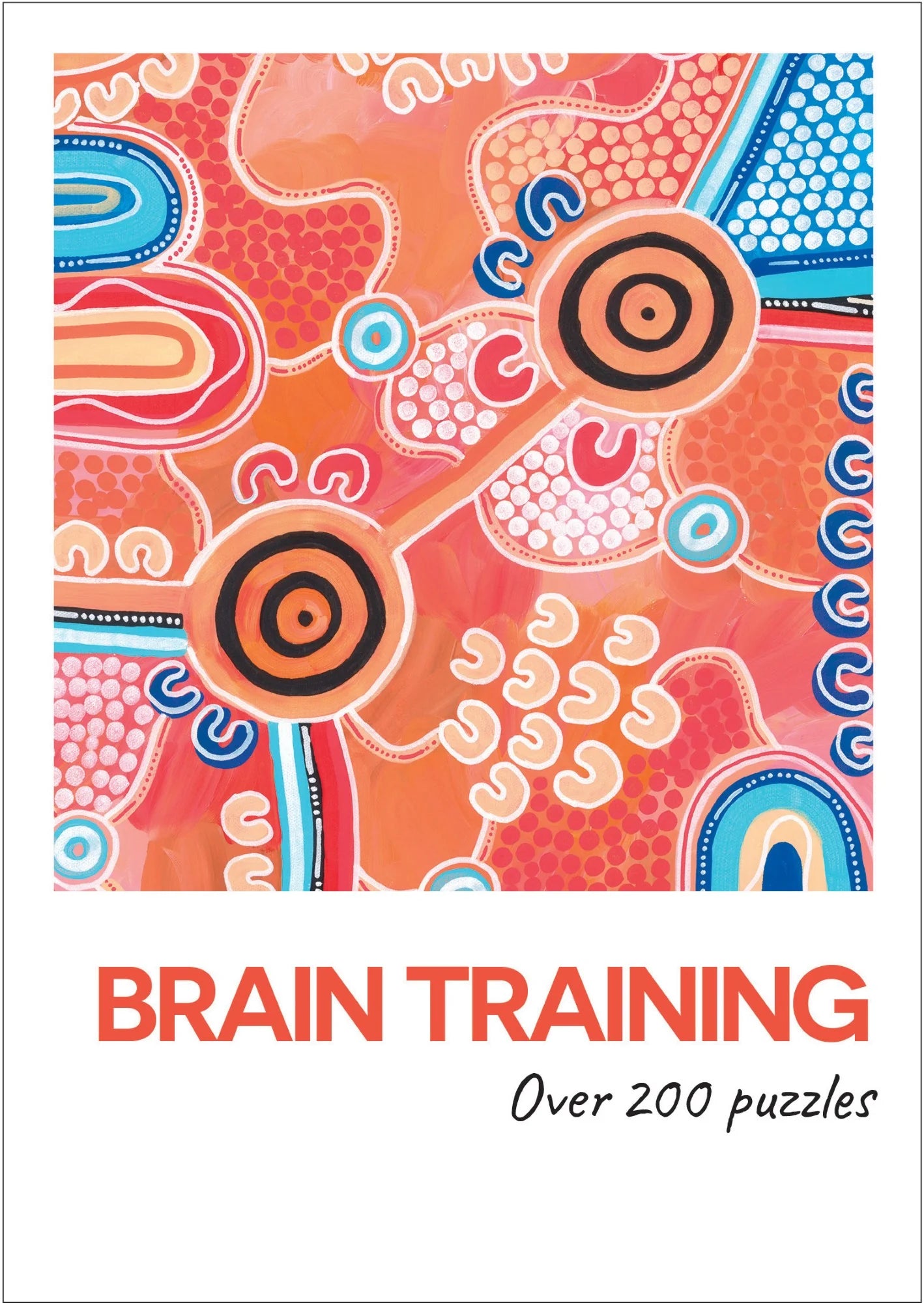 Aboriginal Art Puzzle Book Brain Training