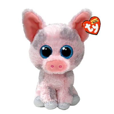 TY Beanie Boos Hambone Pink Pig Regular