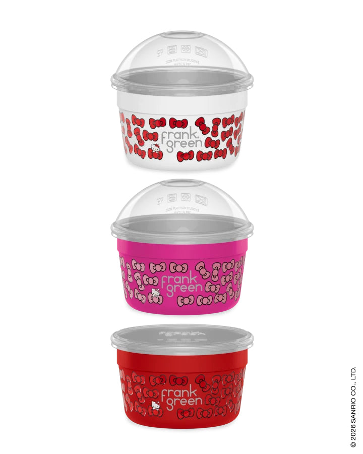 Frank Green To Go 17oz Bowl Trio Pack Hello Kitty and Friends