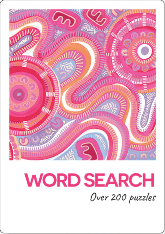 Aboriginal Art Puzzle Book Word Search