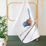 Marini Ferlazzo Organic Cotton Tea Towel - Variegated Fairy-Wren