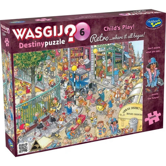 Wasgij? 500pc XL Destiny Puzzle #6 Child's Play