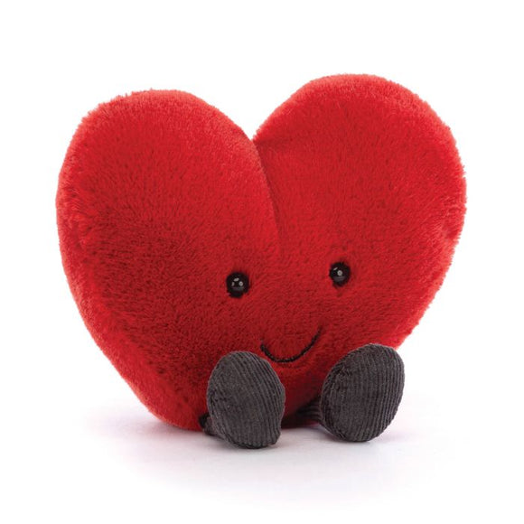 Jellycat Plush Amuseable Red Heart Small (No Arms)