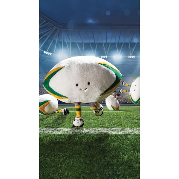 Jellycat Amuseable Australian Rugby Ball