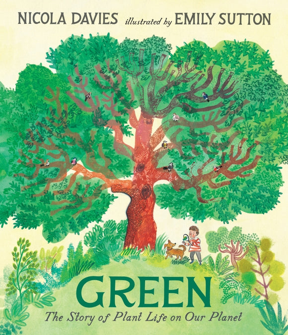 Green The Story of Plant Life on Our Planet by Nicola Davies and Emily Sutton