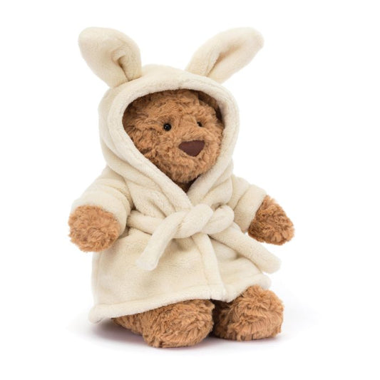 Jellycat Plush Bartholomew Bear Bathrobe