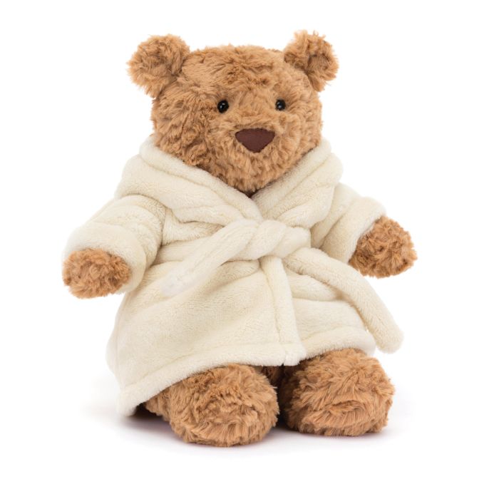 Jellycat Plush Bartholomew Bear Bathrobe