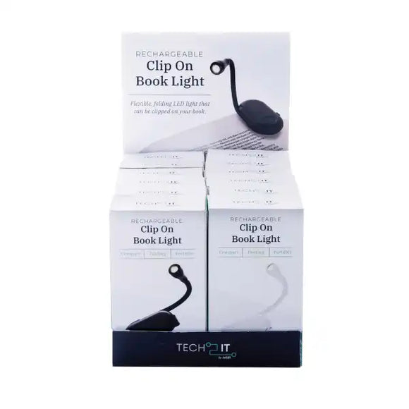 IS Gift Rechargeable Clip On Book Light