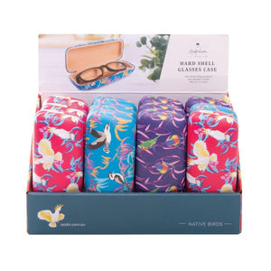 The Australian Collection Native Birds Glasses Case Assorted