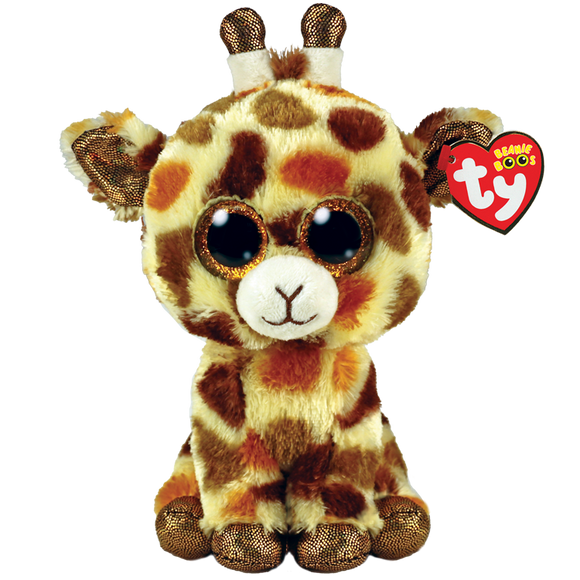 Ty Beanie Boos Stilts Regular Tan Giraffe