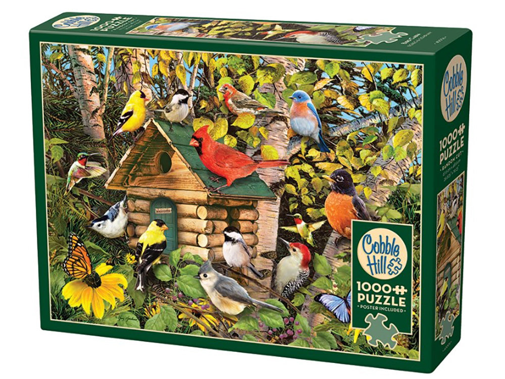 Cobble Hill 1000pc Jigsaw Puzzle Bird Cabin