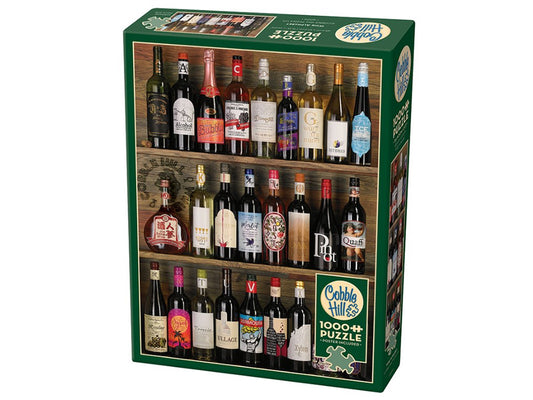 Cobble Hill 1000pc Jigsaw Puzzle Wine Alphabet