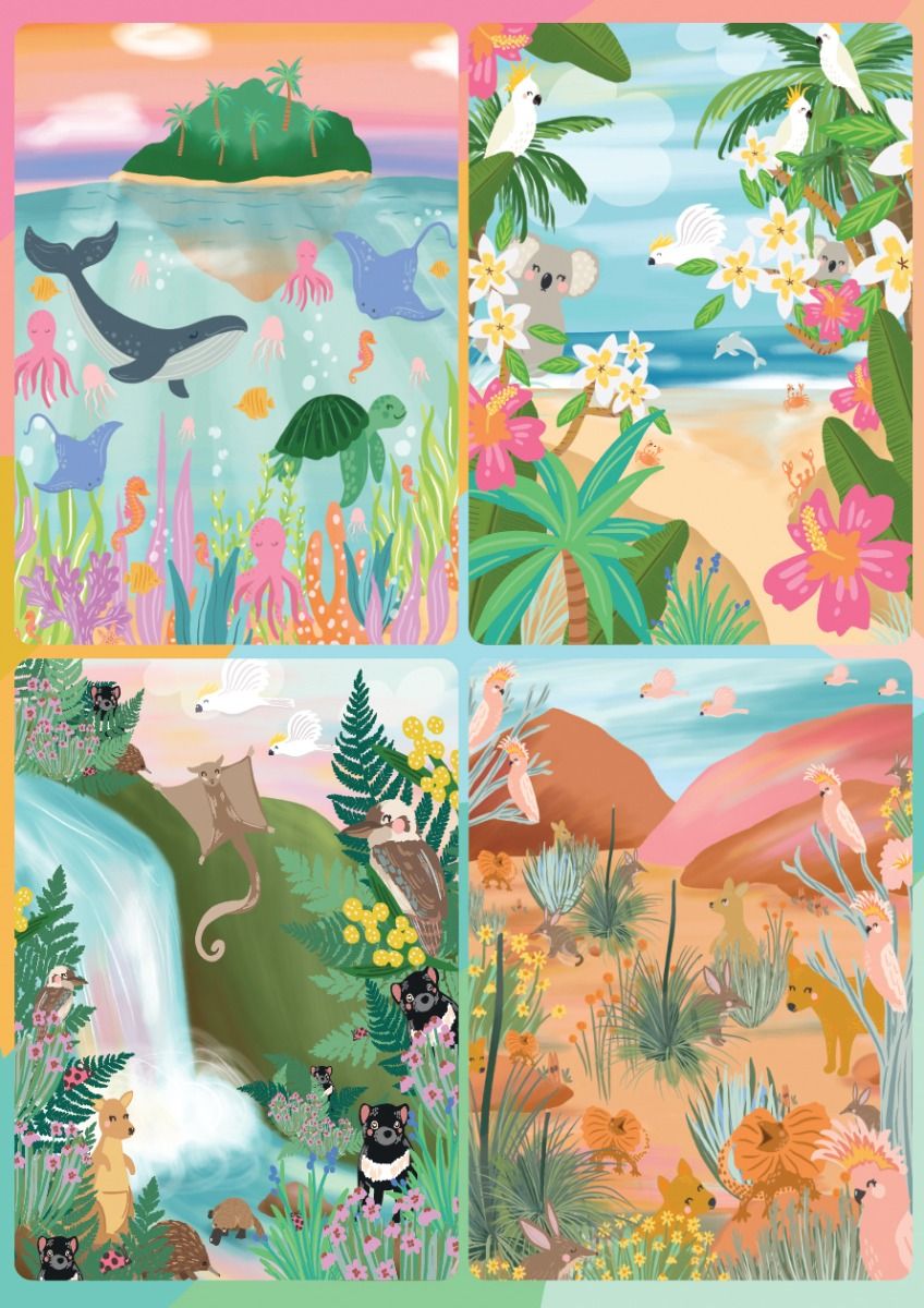 Christie Williams G'day Australia 1 Magnet Greeting Card