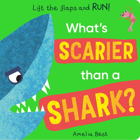 What's Scarier Than A Shark? By Amelia Best Board Book