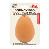 Kikkerland Kobe Bouncy Egg Dog Treat Ball