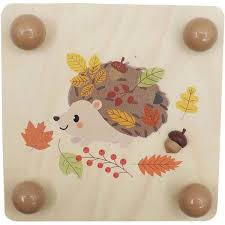 Wooden Flower Press Echidna