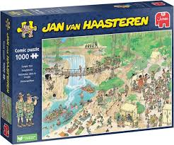 Jan Van Haasteren 1000pc Jigsaw Puzzle Jumbo Jungle Tour