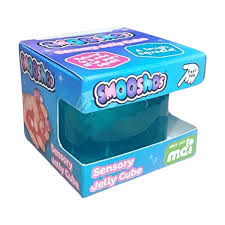 Smooshos Clear Sensory Jelly Cube