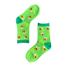 Sole Mates Kids Socks Bee Green