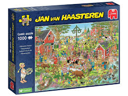 Jan Van Haasteren 1000pc Jigsaw Puzzle Jumbo Midsummer Festival