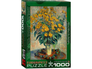 Eurographics 1000pc Jigsaw Puzzle Monet, Jerusalem Artichoke