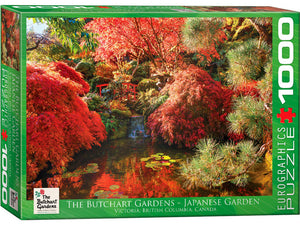 Eurographics 1000pc Jigsaw Puzzle Butchart Japanese Garden