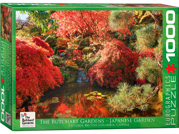 Eurographics 1000pc Jigsaw Puzzle Butchart Japanese Garden