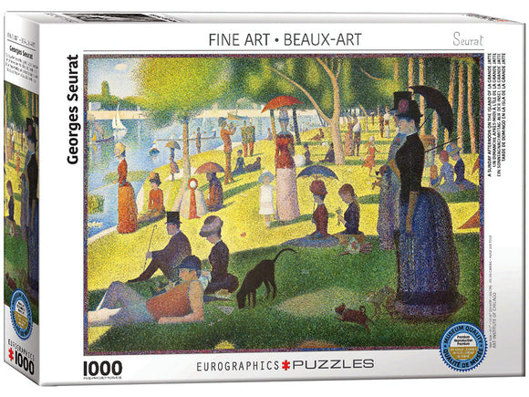 Eurographics 1000pc Jigsaw Puzzle Sunday Afternoon on the Island of La Grande Jatte