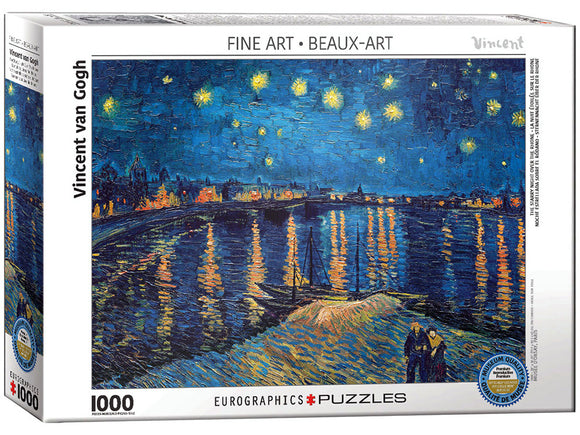 Eurographics 1000pc Jigsaw Puzzle Starry Night Over the Rhône