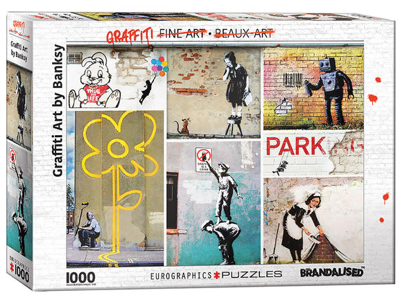 Eurographics 1000pc Jigsaw Puzzle Street Art by Banksy