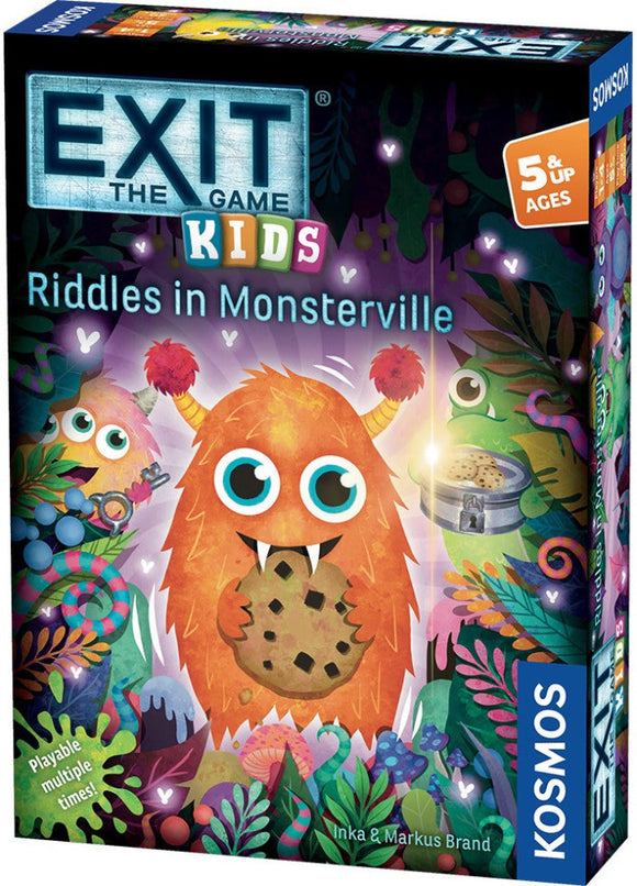 Exit The Game Kids Riddles In Monsterville Escape Room Game