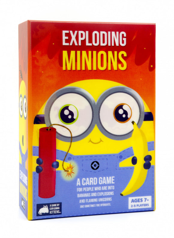 Exploding Minions Game for People into Bananas and Explosions