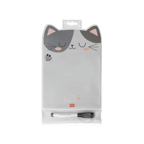 Legami Magnetic Whiteboard Something to Remember Kitty