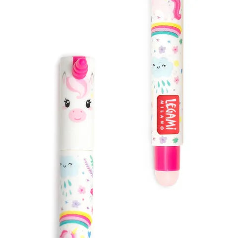 Legami Erasable Pen Unicorn Pink Ink