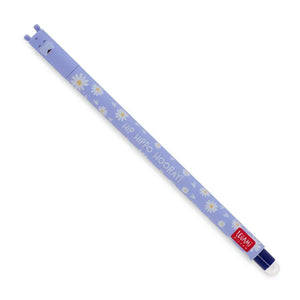 Legami Erasable Pen Hippo Blue Ink